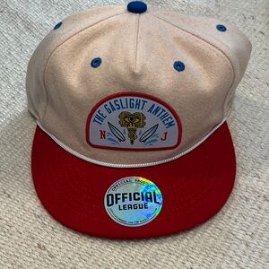 Gaslight anthem blue claws baseball cap “wooly” brand new